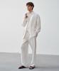 Jeilium Cotton Summer Essential Drawstring Pants Ivory