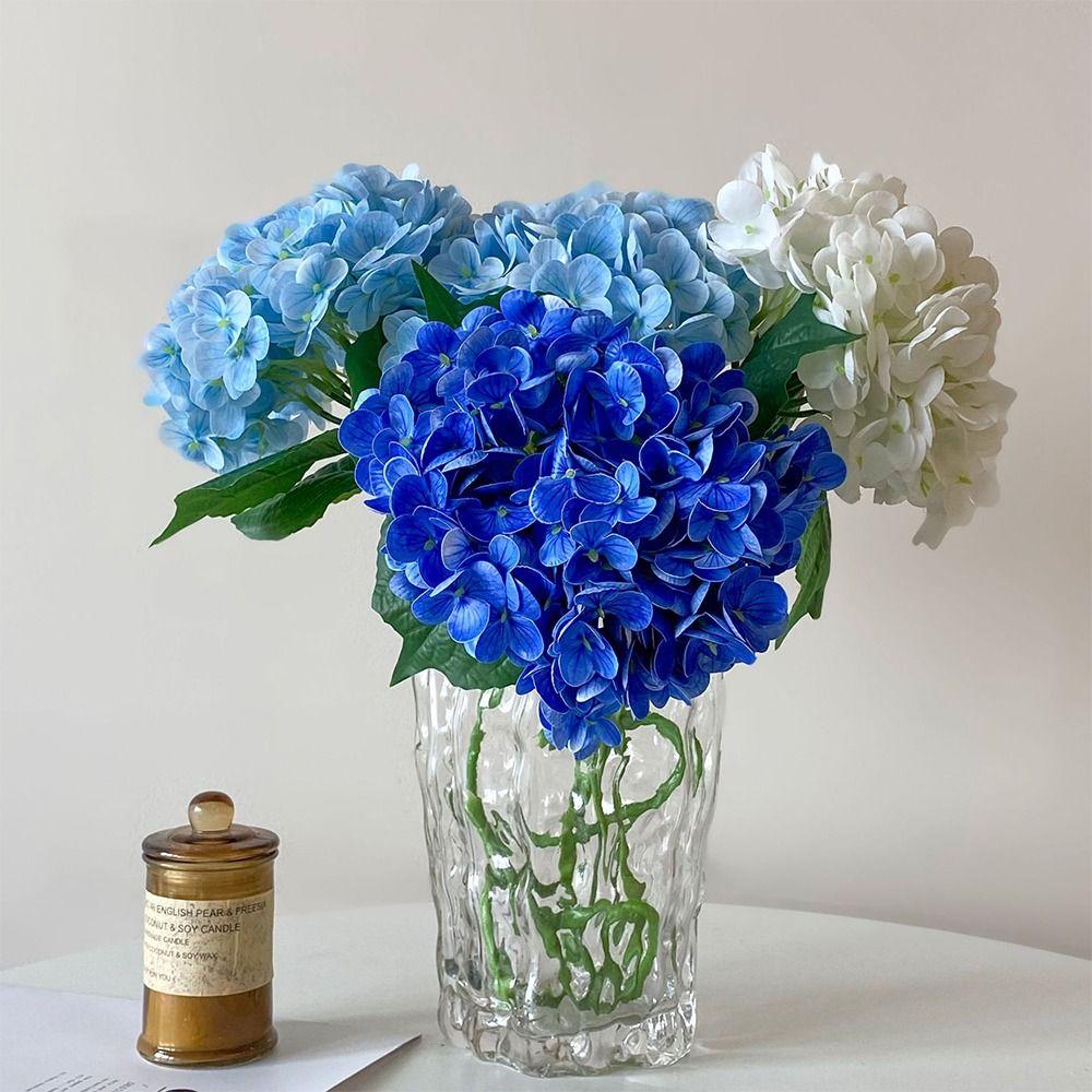 DIY Artificial Hydrangea Flower Silk Petal Lifelike Plants NEW Floral Arrangement  Home Decoration