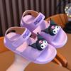 New children's sandals for boys and girls, summer boys' beach shoes with non-slip soft soles EVA Girls' princess sandals