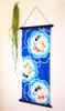 Kenema Tenugui Four Miyamoto-Towel (Lucky Gods) (Red)