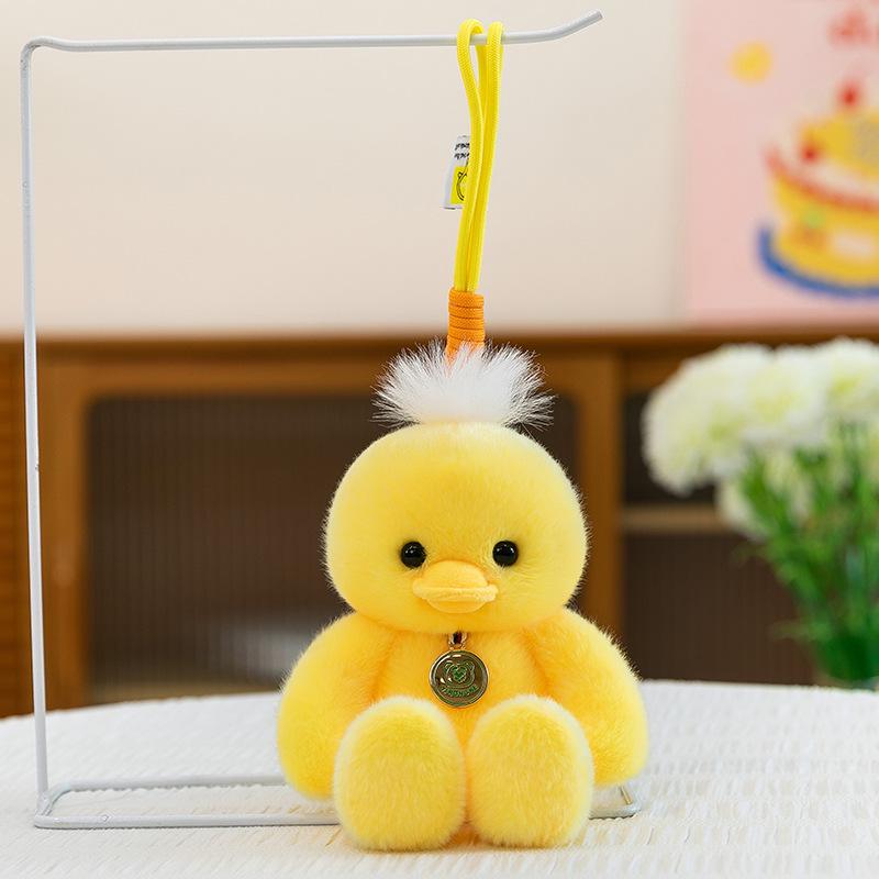 Adorable Teddy Bear & Bunny Plush Keychain for Kids – Perfect Schoolbag Charm & Gift for Girls