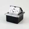 20A Pop-Up Hidden Ground Socket USB Charging Socket Aluminum Alloy Waterproof Floor Socket