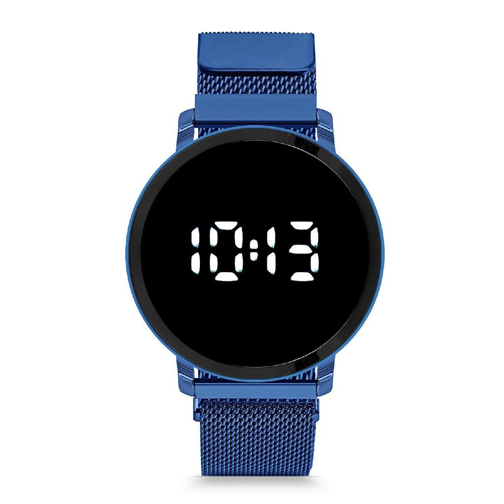 Unisex Navy Blue Wristwatch