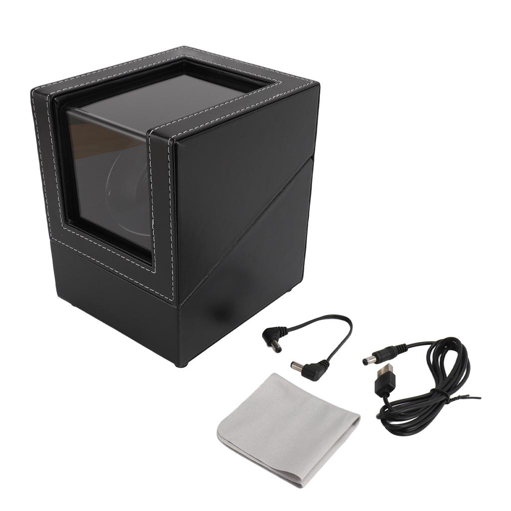 Caixa Giratória Automática para Relógios Dupla USB DC Motor Silencioso para