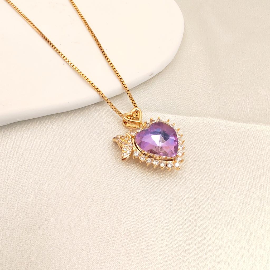 Love Necklace Women'S Design Sense Light Luxury Inlaid Zircon Accessories