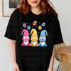 Easter Gnome Egg Design Tshirt for Unisex and Girls Graphic T Shirts Unisex Clothing Vintage Clothes Oversized T Shirt Goth Tops