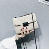 New Bag for Women, Trendy Korean Version Canvas Crossbody Bag, Chic Chain Shoulder Small Square Bag