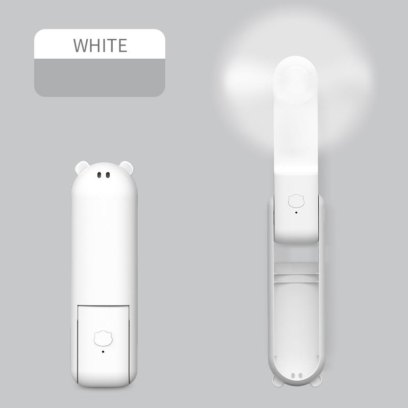 Xiaomi Portable Fan, Mini Fan, USB Rechargeable 3 Adjustable Speed, Foldable Handheld Personal Eyelash Fan for Girls Women,