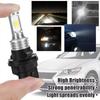 Plug&Play Super Bright Auto LED Light 3570 CSP Chips Socket HP5 Universal Fit for Car Fog Headlight