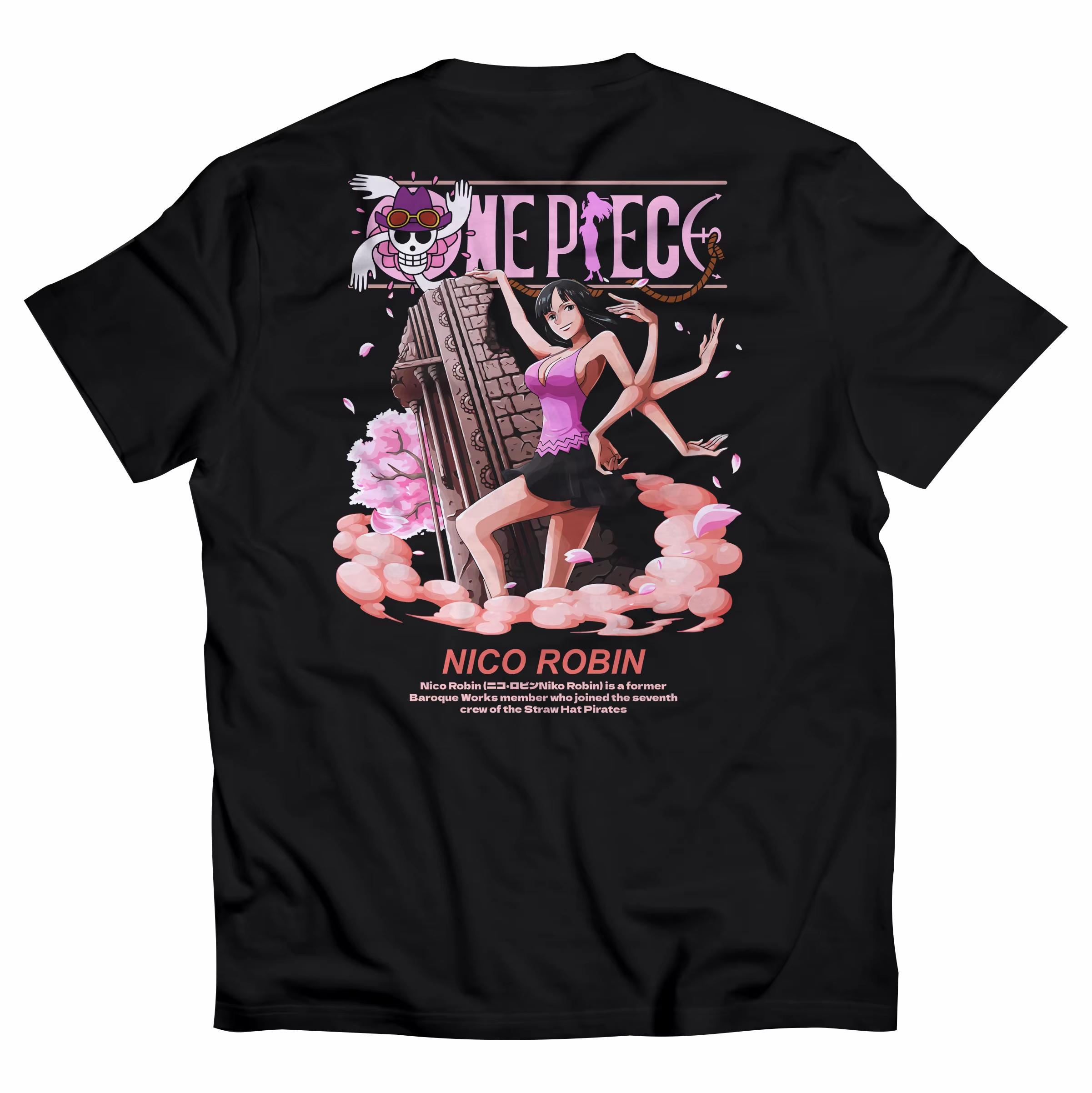 One Piece Anime Robin Printed T-shirt Men s and Women s T-shirt Men s Top Sports T-shirt Men s T-shirt Summer Tee 2026 New - ... S разноцветный