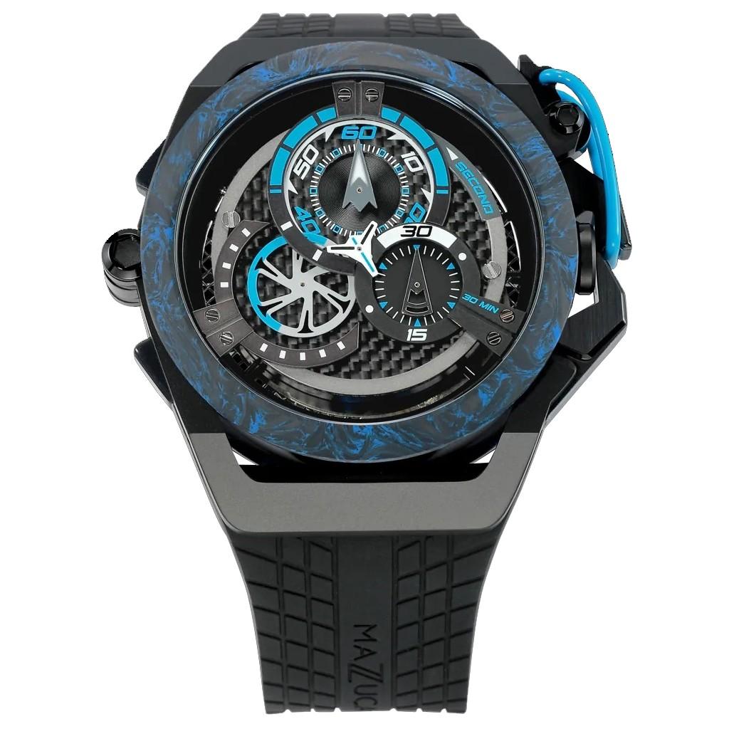 Mazzucato Rim Monza Reversible Chronograph Twin Dial Automatic F1-BK2925 Men's Watch
