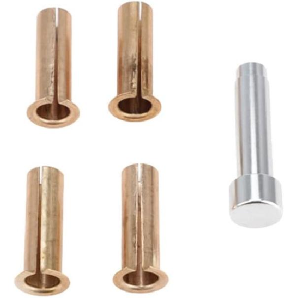 Door Hinge Bushing Inserts Kit, Door Hinge Bushing Liners Kit Replacement 1 Set, Compatible with Jeep Wrangler YJ TJ CJ7 Scrambler