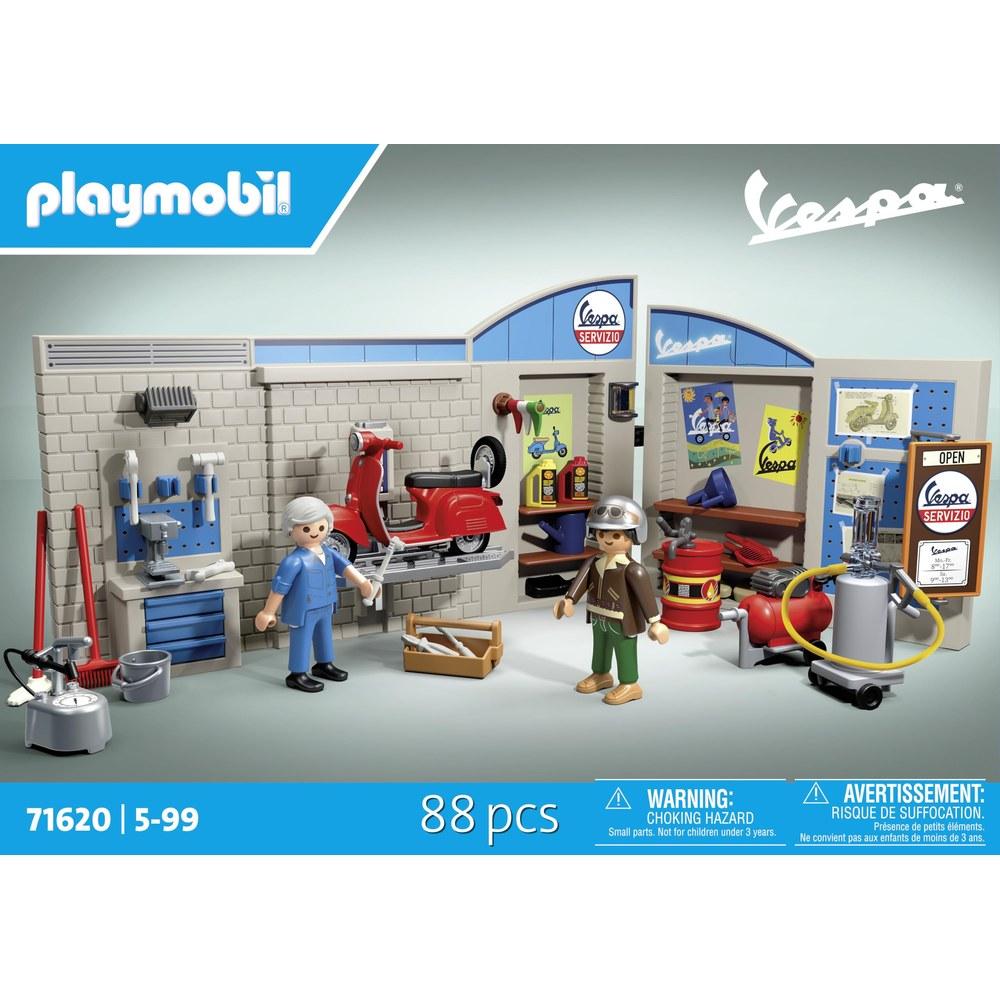 Playmobil 1960s Vespa Garage