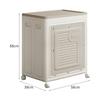 1PCS Home Laundry Storage Box with Rollers Laundry Storage Dirty Laundry Basket Large Capacity Children's Toy Storage Organiser