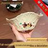 Oat Self-Reserved Small Lace Bowl for Salad, Soup, Milk, Fruit, Dessert, and More