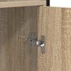 Bookshelf Sonoma Oak 60 x 24 x 161 cm Particleboard