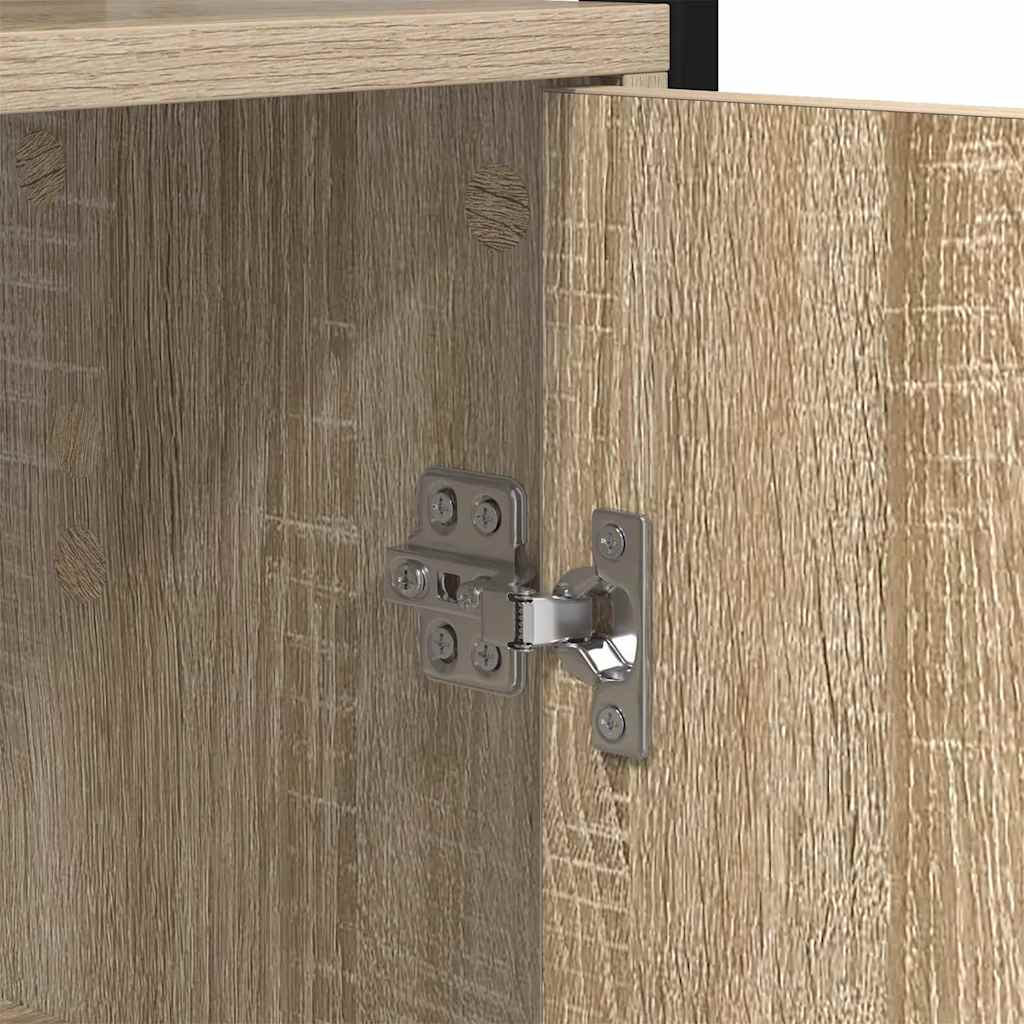 Bookshelf Sonoma Oak 60 x 24 x 161 cm Particleboard