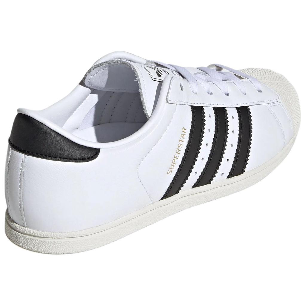 adidas Originals SUPERSTAR Skateboard Shoes Women's Low Top White Black KK0427