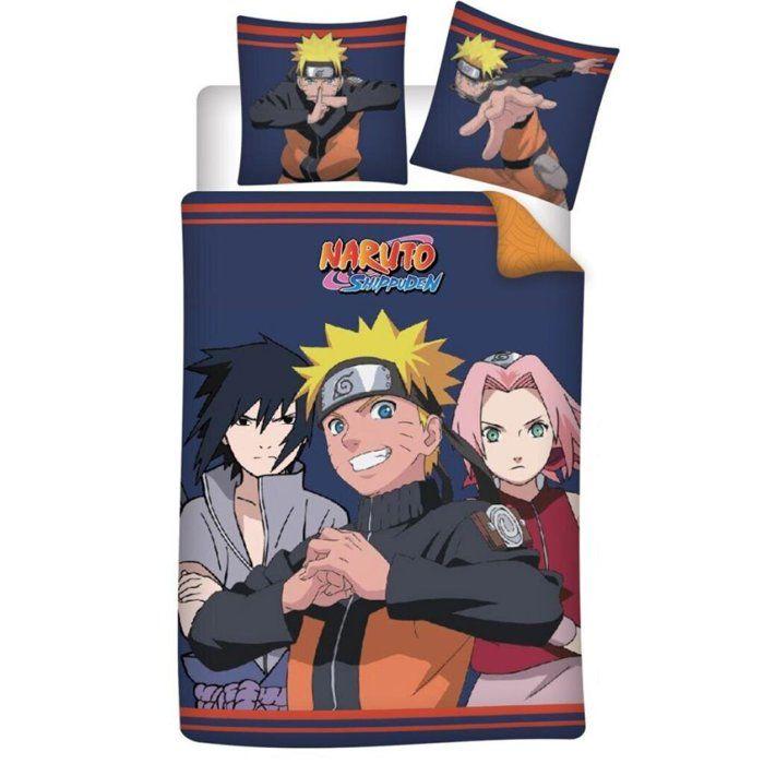 Children's Bedding Set - MANGA - Naruto - Blue - Synthetic - Machine Washable