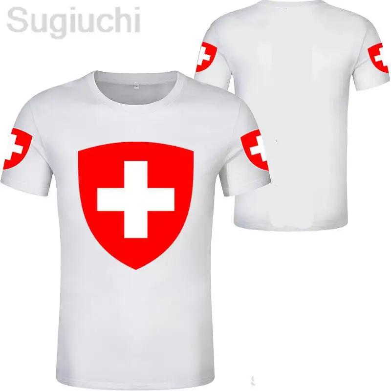 Suisse Suisse SUISSE Football T-shirt Imprimé 3D Maillot National Drapeau Entraînement Col Rond Unisexe Hommes Femmes Sport MAILLOT Manches Courtes Uniforme