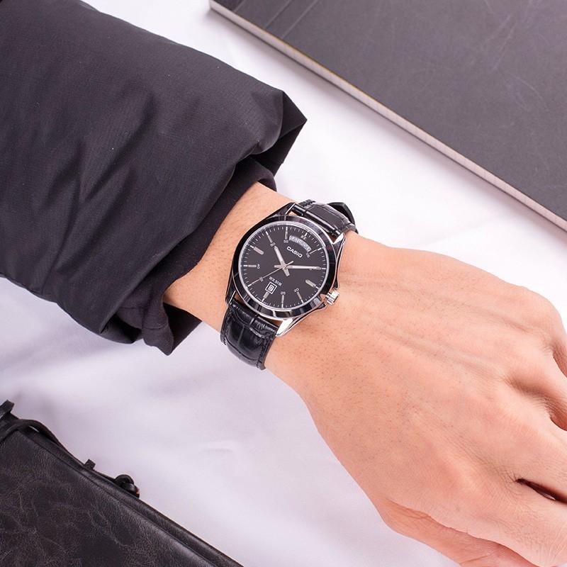 Casio Men Standard Series Black Watch MTP-1370L-1A MTP-1370L-1A