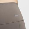 Nike Universelle Atmungsaktive Schnelltrocknende Hochtaillierte Lässige Enge Sporthose Damenhose Mineralgrau Schwarz DQ5997-004
