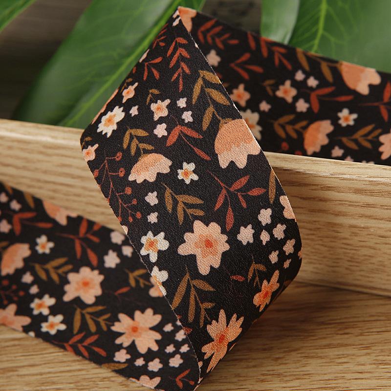 Custom Double-sided Printed Ribbon for Professional DIY Hat Making, Featuring butterfly Clips and Garment Fabric Accessories
