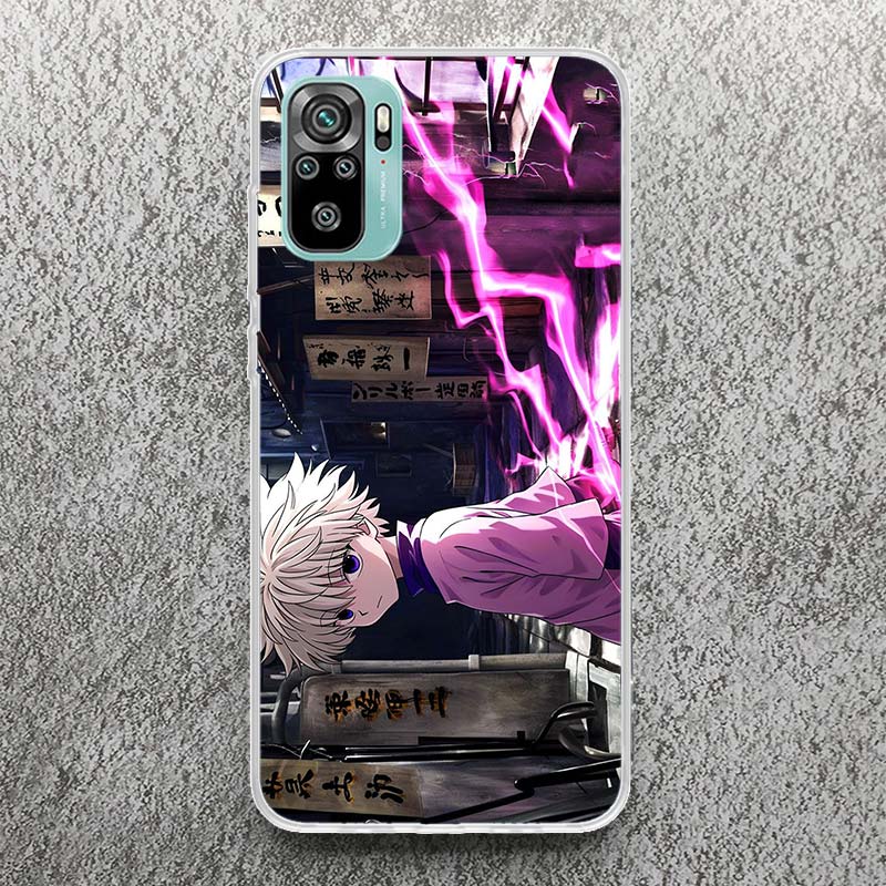 Huner X-Hunters Killua Soft Case for Xiaomi Redmi Note 10 9 9S 8 Pro 7 9T 5 Phone Shell Mi 11T 12T 10T 12 11 Lite 6X A3 Cover