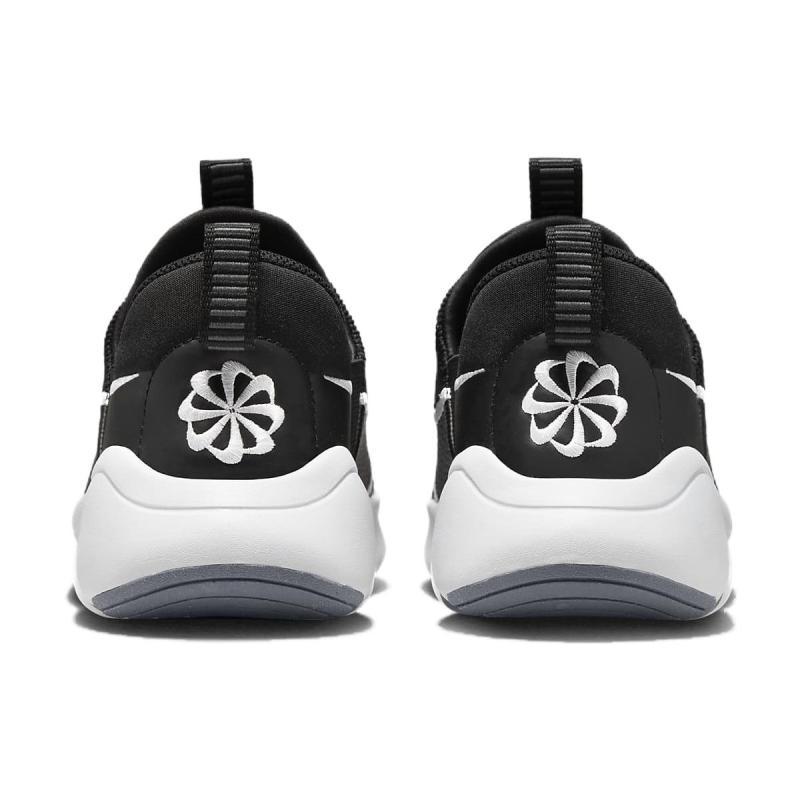 Nike Flex Plus 2 Abrasion Resistant Breathable Low top Kids' Running Shoes Black Sneakers DV8999-003