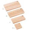 Yamaco Maple Cutting 35 x 18 x H2 788453 Board, Small, cm,