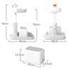 Children' S Bath Device Standing Bath Table For Baby Adjustable Height Foldable Non-Slip Bath Stand Children' S Bath Support