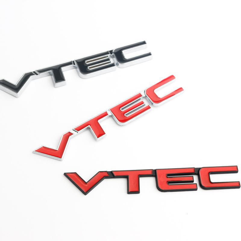 Honda Civic Accord Odyssey CRV Spirior VTEC Side and Rear Tail Label Sticker for Car Modification.