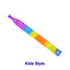 Mondo Silicone 1pz Stili Corti Pops Bolle Braccialetto Decompressione Giocattolo Sollievo Stress Colorato Braccialetto Silicone Adulti Bambini Giocattoli