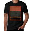Mark Rothko Tshirt Trendy Print Short Sleeve Tshirt