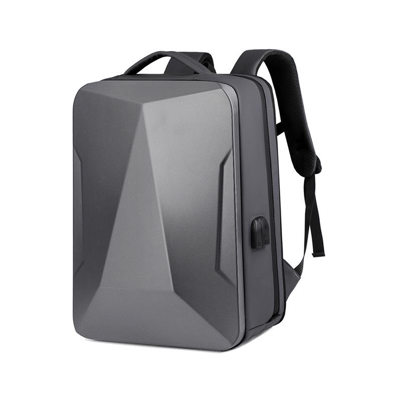 Expandable Multifunctional Laptop Backpack for Men and Women - Hard Shell, Casual, Travel, Business.