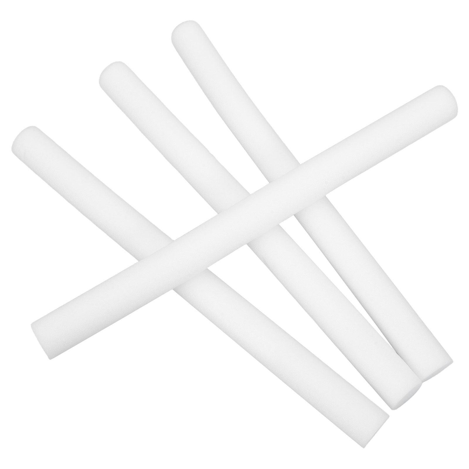 

4Pcs White Floral Sponge Cylinder Bases 19.65x1.57in Solid Sponge Rods for Flower Arranging DIY Craft Supplies Wedding