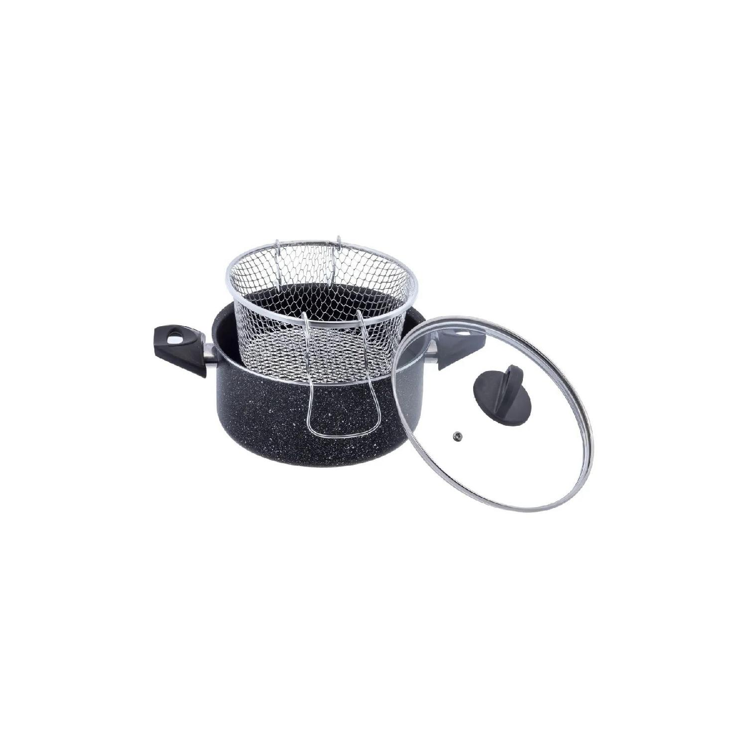 

Saat With Glass Cover Poets Pumpkin Eggplant Stainless Frying Potch Enamel Pot