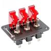 24V 12V Switch Panel Racing Car Starter Ignition Start Button Light Toggle Rocker 20A Fuse Accessories for Boat Truck Trailer RV
