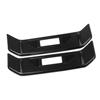Carbon Fiber Style Rear Tail Light Side Lamp Trim Cover For Toyota Tundra +