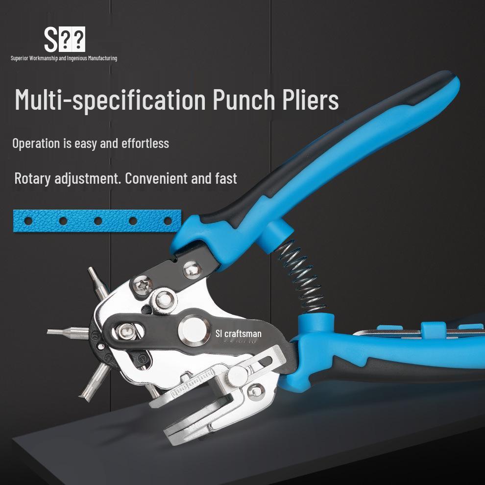 Master Craftsman Belt Hole Punching Pliers for Watch Straps and Waistbands