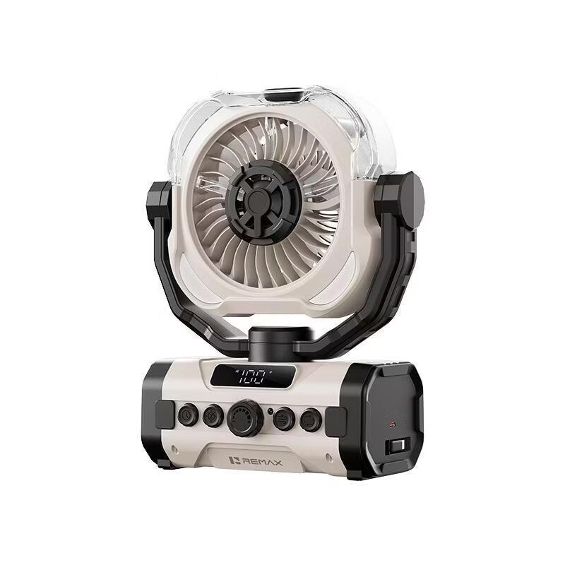 REMAX 20000mAh Portable Misting Desktop Fan with Cooling & Timer