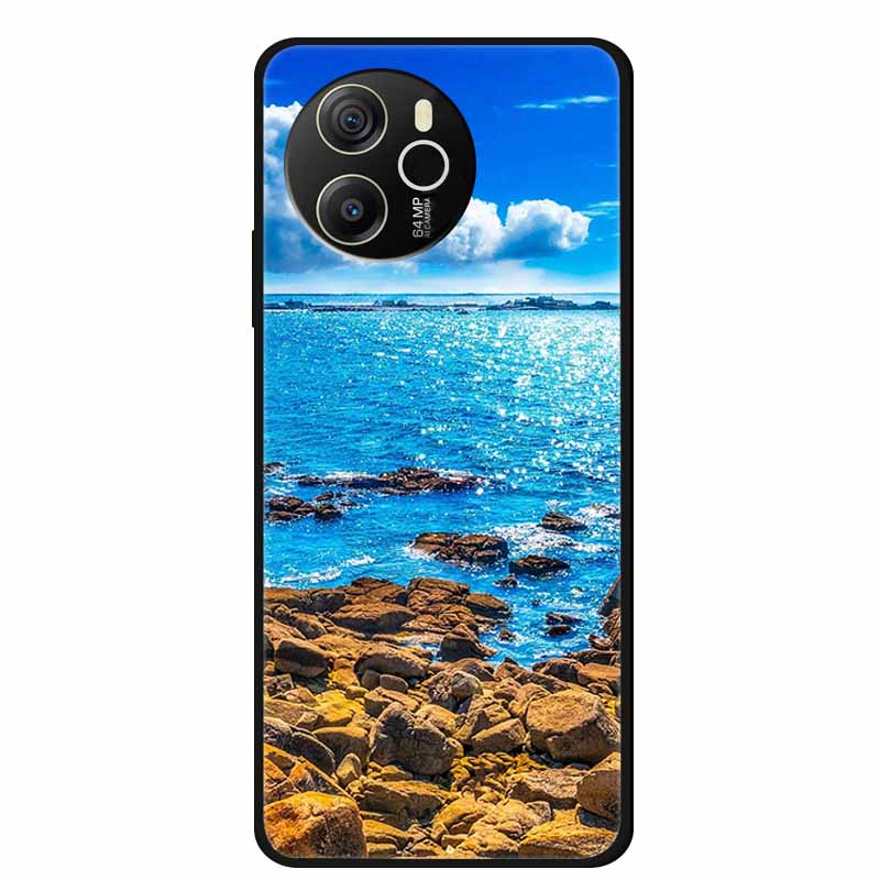 For Blackview Shark 8 Back Cover Case Fashion Photos Black Silicone Soft Phone Case For Blackview Shark 8 Case Shark8 Shell Capa