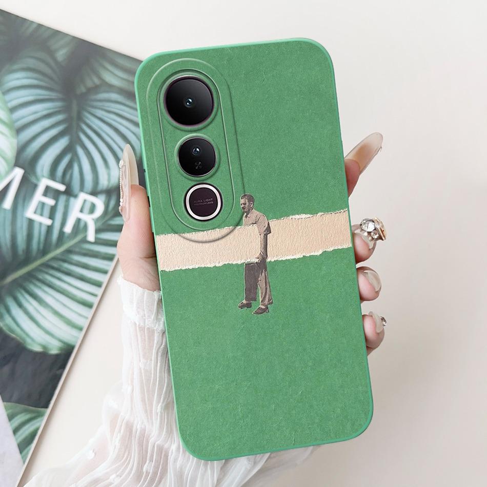 For Vivo V50 Lite Elegant Butterfly Floral Printed Phone Case For Vivo V50 V 50 V50lite Soft Silicone Shockproof Cases Bumpers