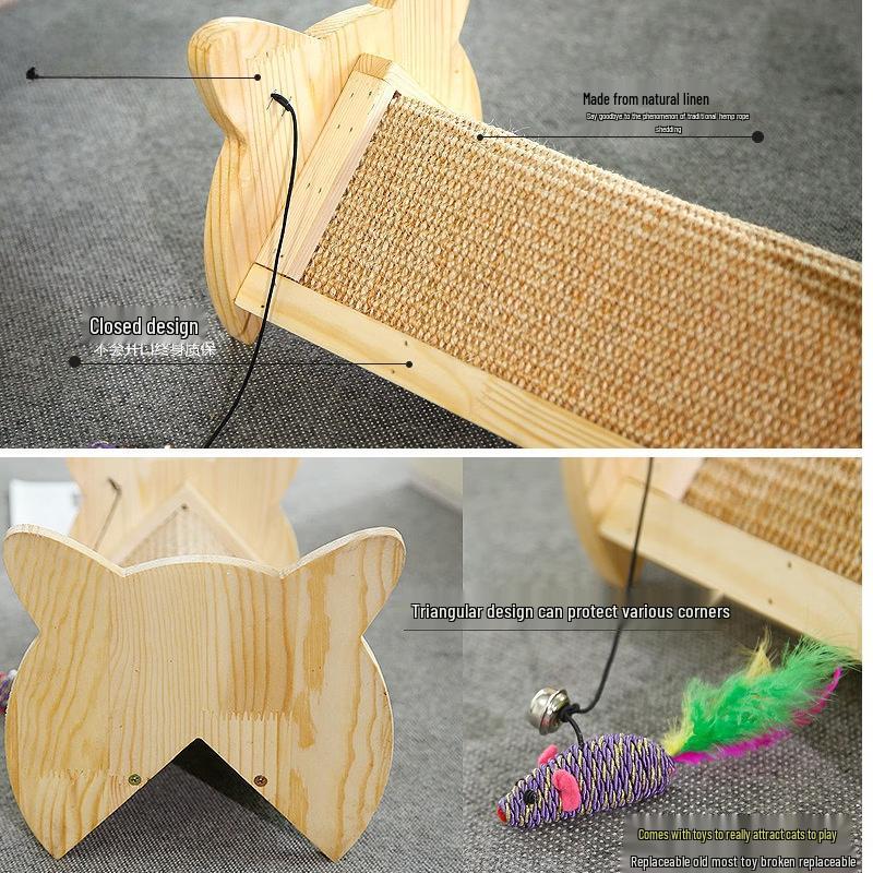 Tanyishan Vertical Sisal Cat Scratch Post
