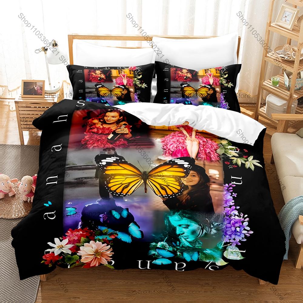 Personality Sanah Polish Singer New Bedding Set Soft Duvet Cover Pillowcase Music Fans Bedroom Home Decor