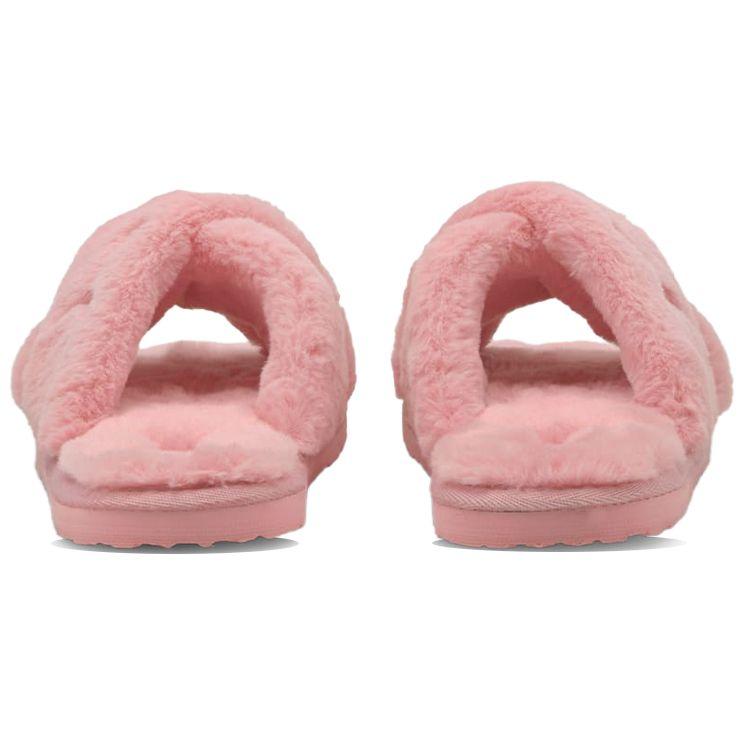 Puma Fluff X Strap Slide Lotus Women Sneakers Pink White 384936-03