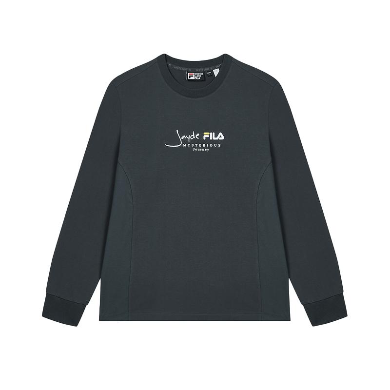 

New FILA T Shirt Men s Wall Mud Gray F11M438205FGY 175/96A/L