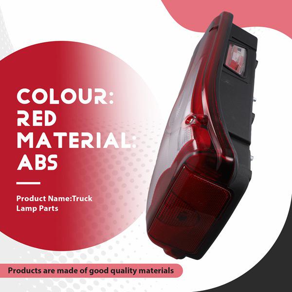 Red Left-Side ABS Truck Taillight 1756754 (1 pc)