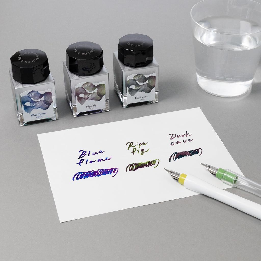 Sailor Dipton Dark Ink Bottle for Dip Cave/Scene Water-Based Pens, 20ml, 13-1800-203