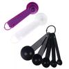 5Pcs Baking Cooking Tools Plastic Measuring Spoon Measuring Ladle With Scale